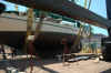 Heading for the water