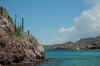 An osprey and Endeavor in Ensenada las Cocinas
